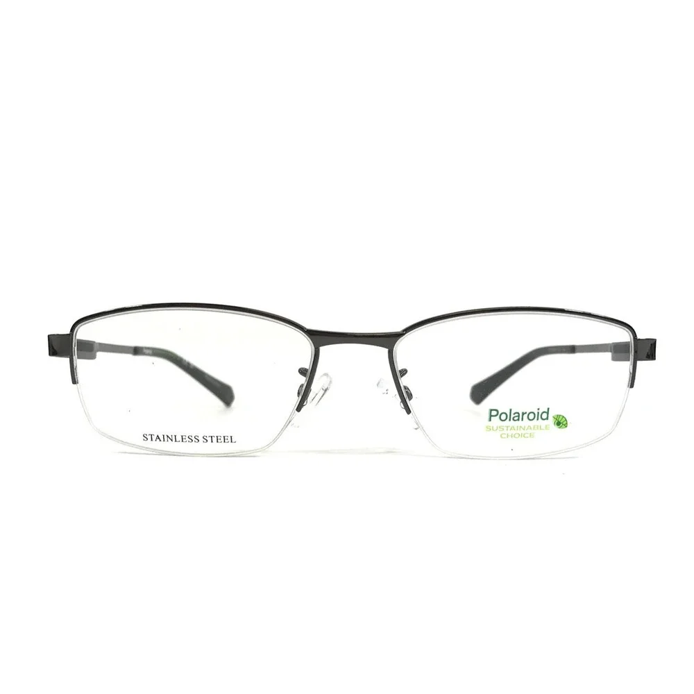 Polaroid Eyeglasses Frames PLD D481/G KJ1 Gunmetal Asian Fit 54-17-145